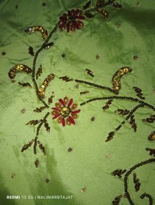Embroidered Silk Blouse