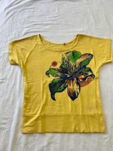 Yellow Crop Top