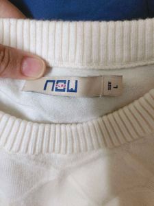 Cream Knit Pullover