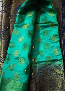 Pattu Silk Saree With Blouse