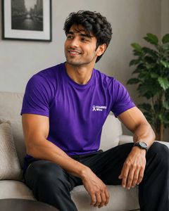 Men's Purple Kindness Wins T-Shirt