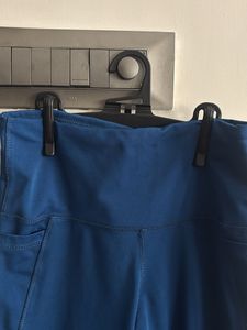 Blue Activewear Leggings with Pockets