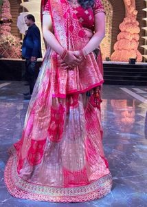 Elegant Pink Lehenga Choli Set