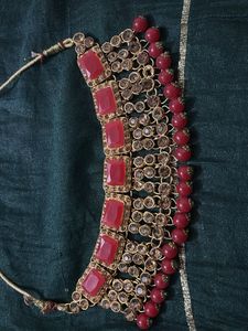 Stunning Red Stone Jewellery Set