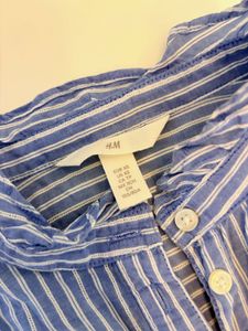 Set of 2(H&amp;M Striped Shirt &amp; Khaki Pant)