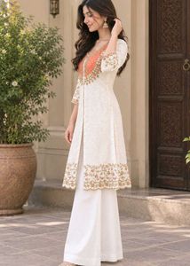 New  Embroidered Kurta with pant