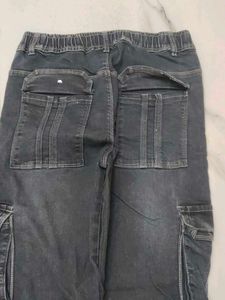 Boys Black Jeans Pent