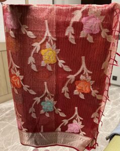 Elegant Floral Saree