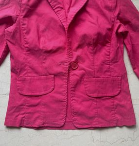 Vibrant Pink Blazer