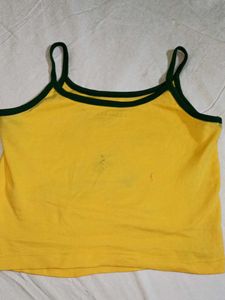 Brazil Themed Crop Top