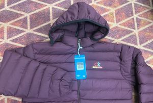 Kids Purple Puffer Jacket