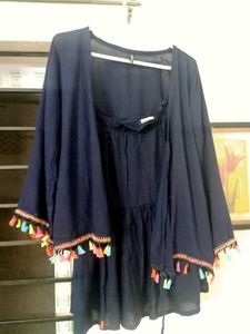 Women's Inweave Blue Dress