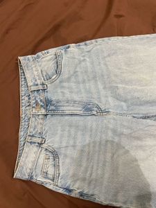 Light Wash Wide Leg Jeans