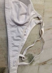 White Comfort Bra