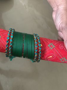 Brand New Fixed Price Green. Bangle Set