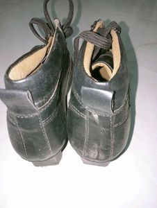 Black Lace-Up Ankle Boots