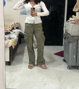 Olive Cargo Pants