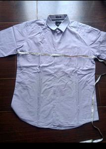 Men's Light Blue Short Sleeve Button Down
