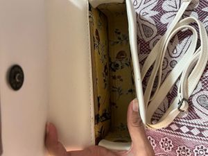 Stylish White Crossbody Bag