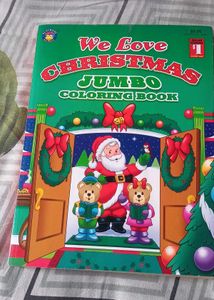 We Love Christmas Jumbo Coloring Book