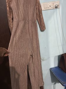 Elegant Lace Sleeve Jumpsuit
