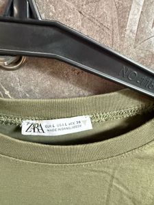 Zara Pack of 2 Cropped T-Shirt