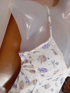 Floral Print Mini Dress