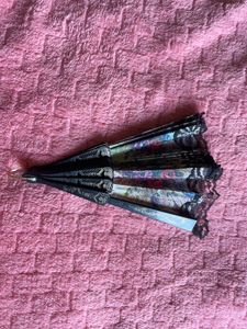 Vintage Floral Lace Fan