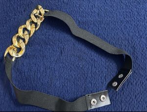 Chunky Chain Elastic Belt