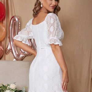 White Lace Dress