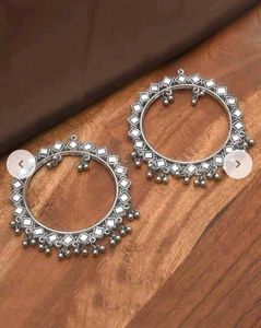 Boho Mirror Hoop Earrings
