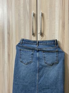 Denim Maxi Skirt