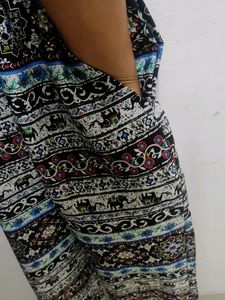 TREND IF BRAND SMALL SIZE JUMPSUIT With Pink Kurti Combo Pack