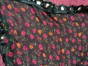 Floral Printed Saree