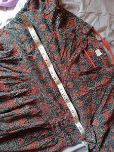 Floral Print Kurti Top
