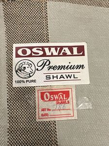 Grey Wool Embroidered Shawl