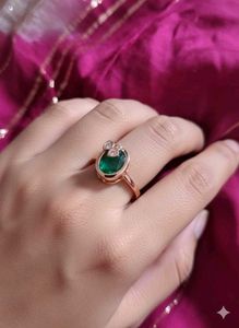 Color Gemstone Stone Ring for Women