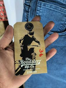 Roadster Blue denim Men 38