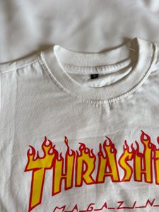 Thrasher Magazine Flame Logo baby tee