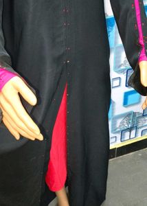 Elegant Black Abaya Burqa Latest Designer Pc