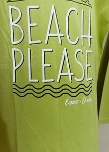 Egoss Green 'Beach Please' Tee