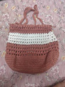 Crocheted Tote Bag