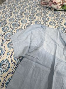 Vero Moda Blue Casual Tunic Top