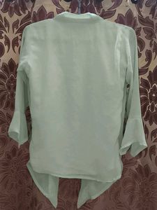 Light Green jacket with attached top