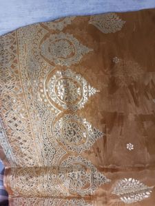 Gold saree
