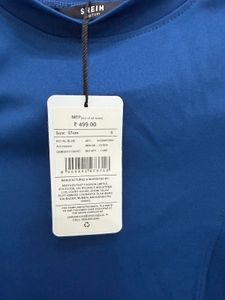 Shein Royal Blue Activewear Top