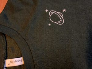 Olive Green Graphic T-Shirt