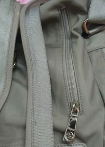 🛍️ Elegance Brand Nylon &amp; Vegan Leather Backpack