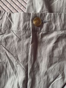 Light Green Wide Leg Pleated Pants