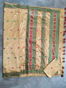 Traditional Saree with Tassels